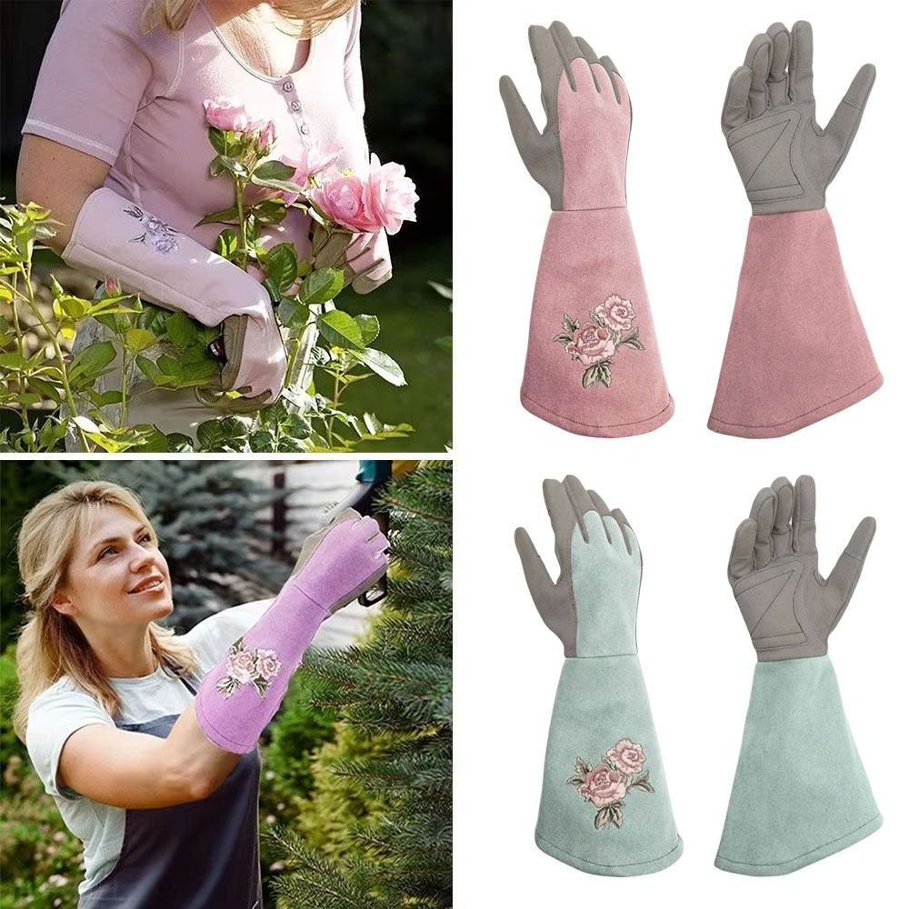 Garden Gloves Thorn Proof - Waterproof Gardening Gloves Durable Breathable Thorn-Proof