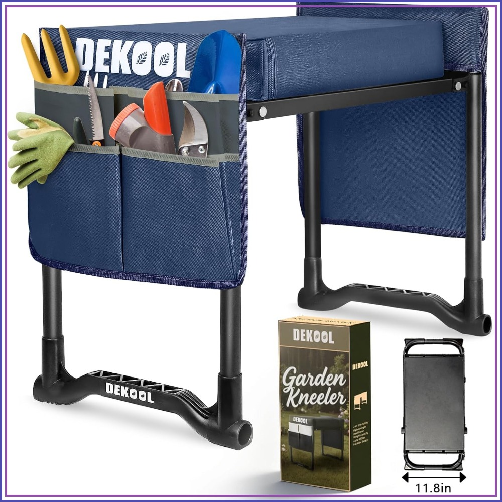 Gardening Tools Gifts - Garden Kneeler and Seat with 3