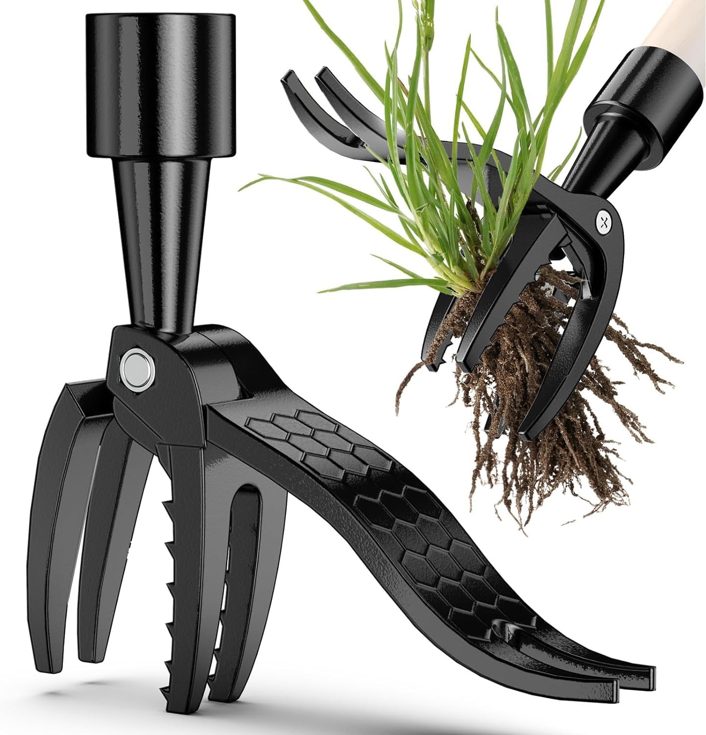Gardening Tools To Remove Weeds - Stand Up Weed Puller Tool Detachable
