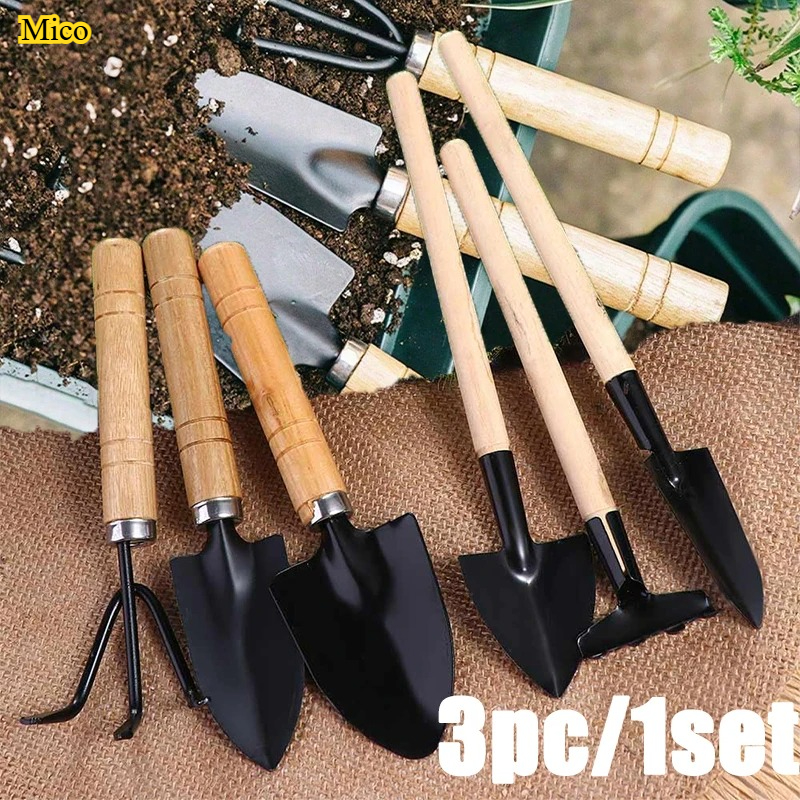 Gardening Tools Set - 3Pcs Mini Gardening Tool Set with