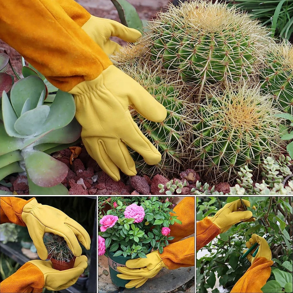 Garden Gloves Thorn Proof - 1 Pair Long Thorn Proof Rose