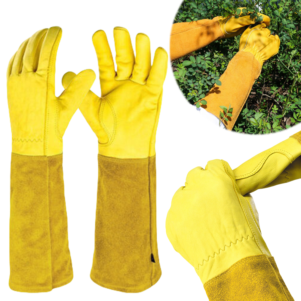 Garden Gloves Thorn Proof - 1 Pair Long Thorn Proof Gardening