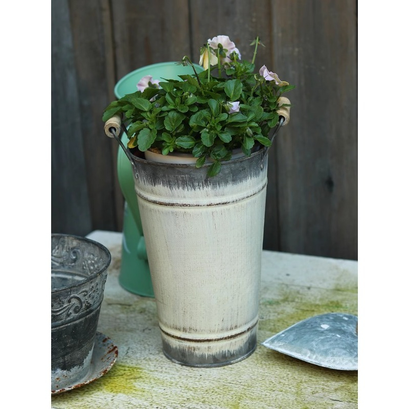 Gardening Tools English - Retro English Printing Binaural Tin Plate