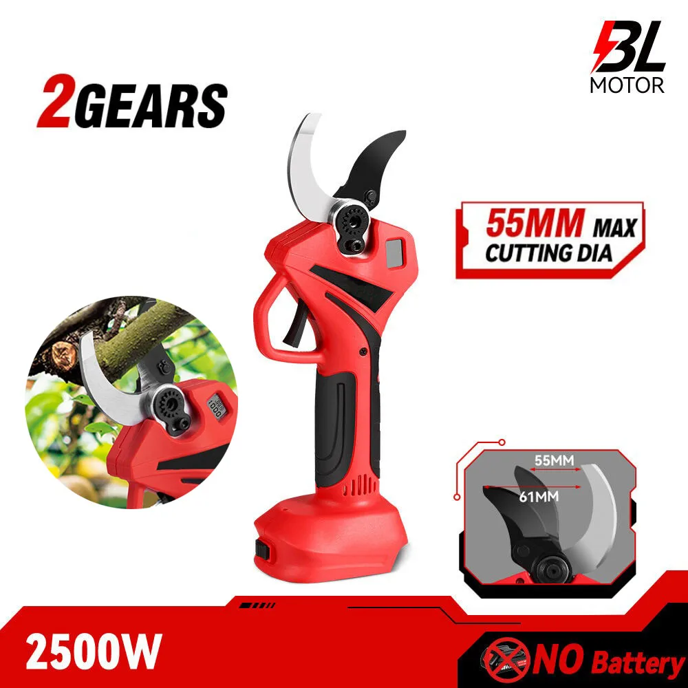 Gardening Tools On Sale - 55mm Brushless Electric Scissors Cordless Pruning