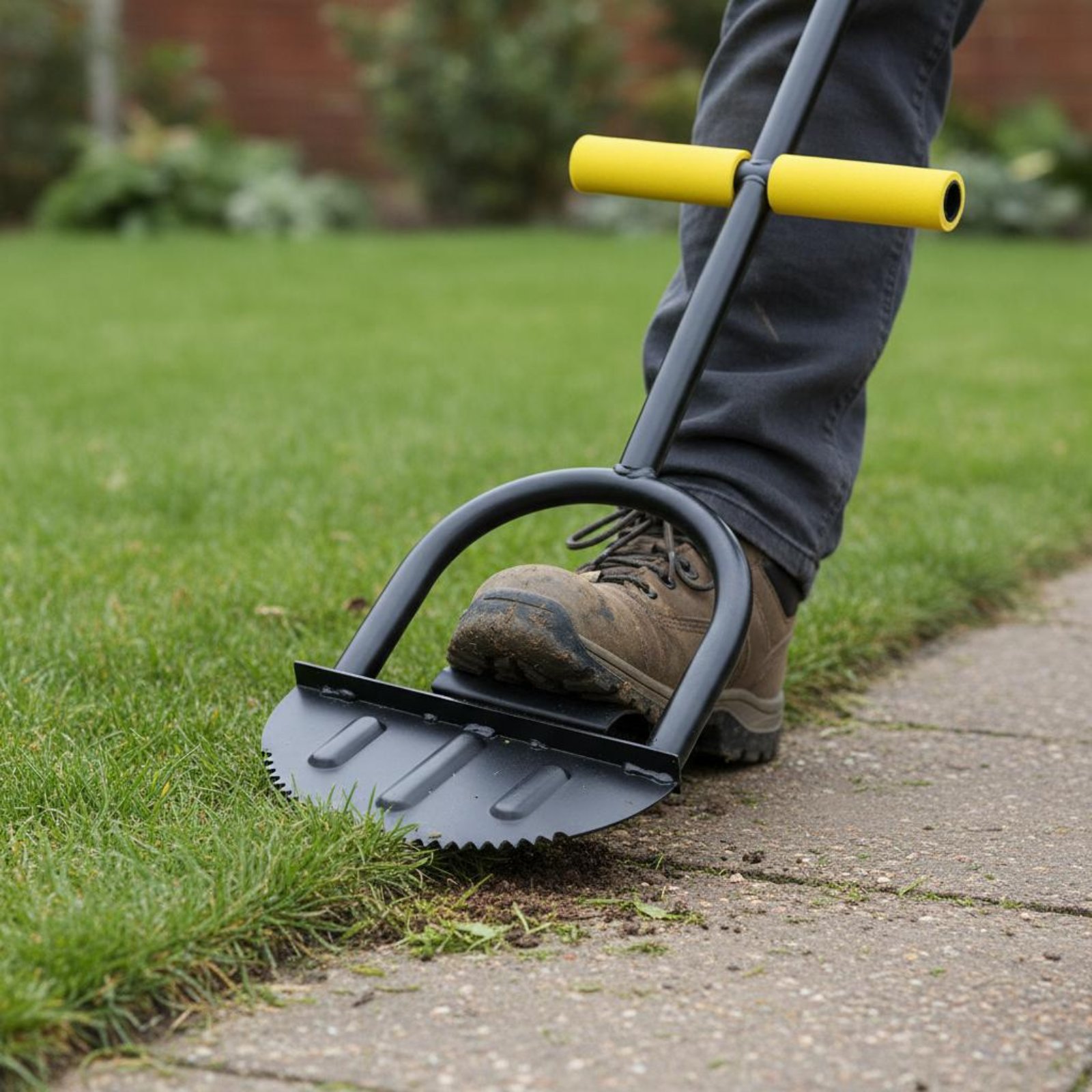 Half Moon Edger Wide Foot Peda - مراجعة Gardening Tools Edger وسعره
