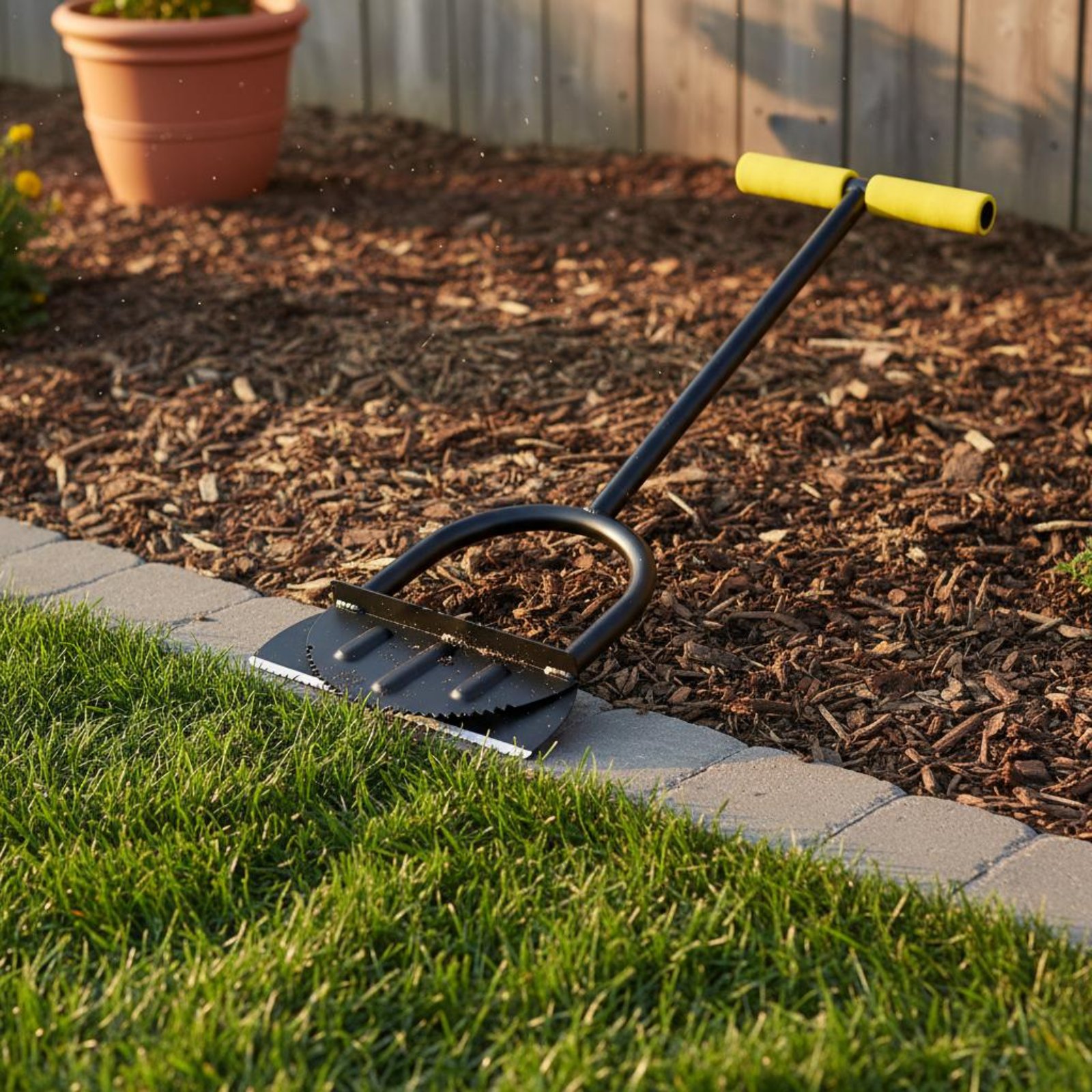 Half Moon Edger Wide Foot Peda - مراجعة Gardening Tools Edger وسعره