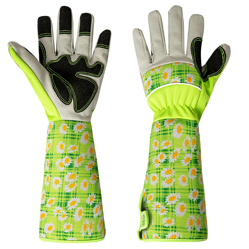 Womens Gardening Gloves Long S - مراجعة Garden Gloves Thorn Proof وسعره