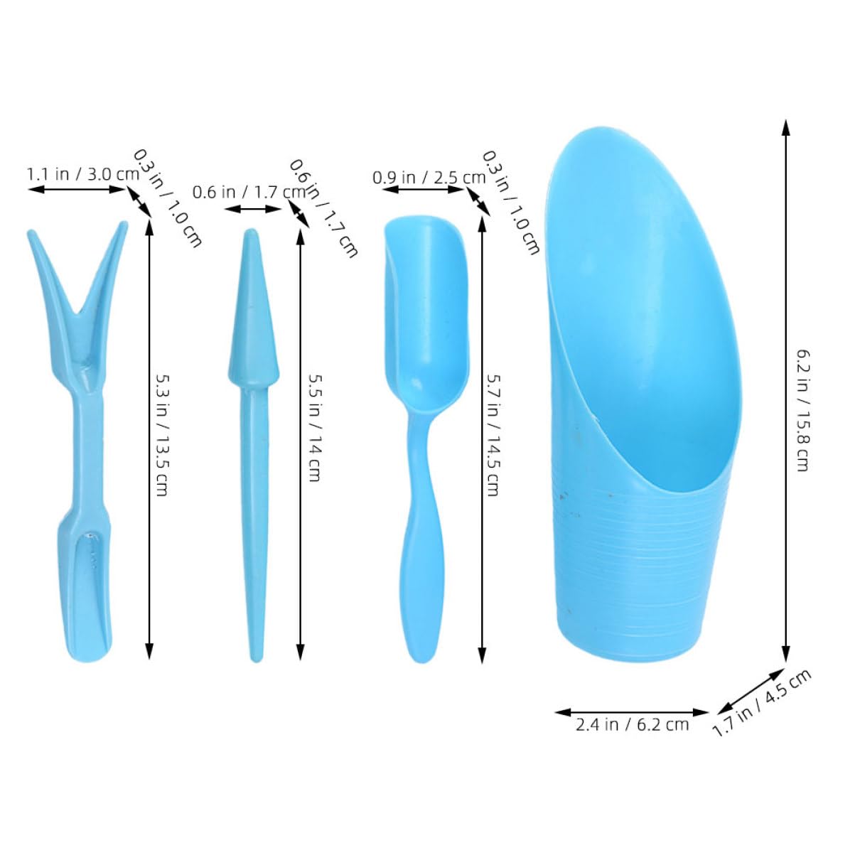 4pcs/set, Plastic Durable Buck - مراجعة Gardening Tools Gifts وسعره