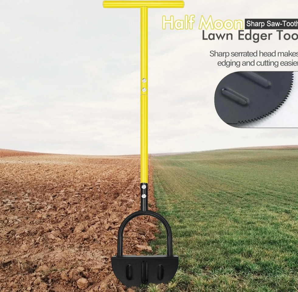 Heavy Duty Manual Steel Lawn E - مراجعة Gardening Tools Edger وسعره