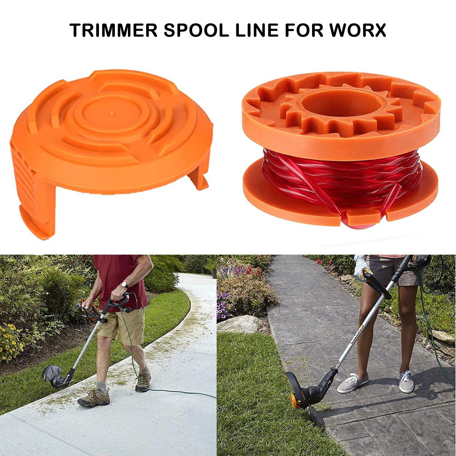 Trimmer Spool Line For Worx 22 - مراجعة Gardening Tools Edger وسعره