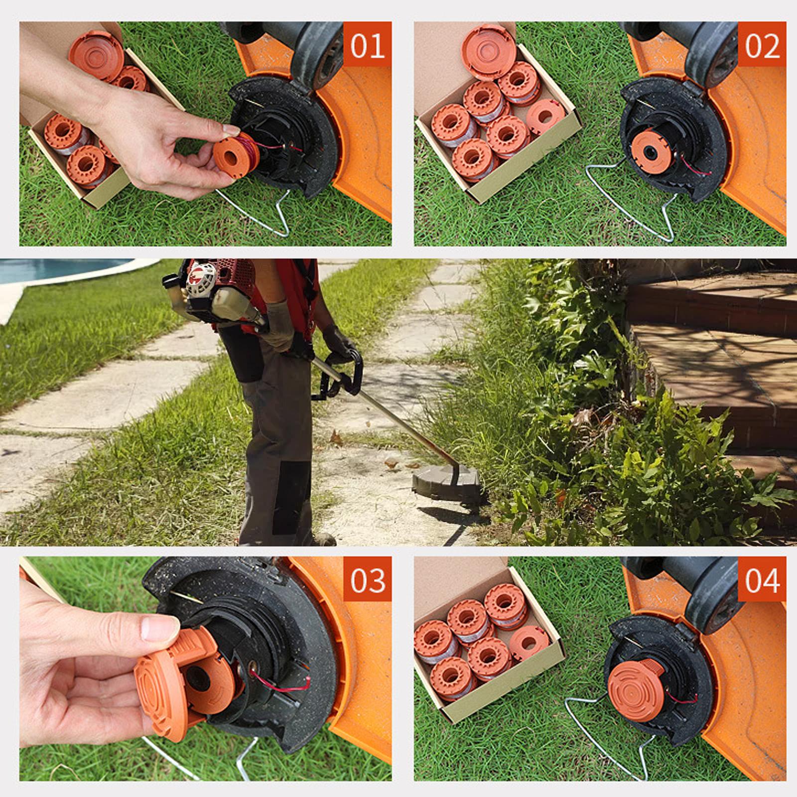 Trimmer Spool Line For Worx 22 - مراجعة Gardening Tools Edger وسعره