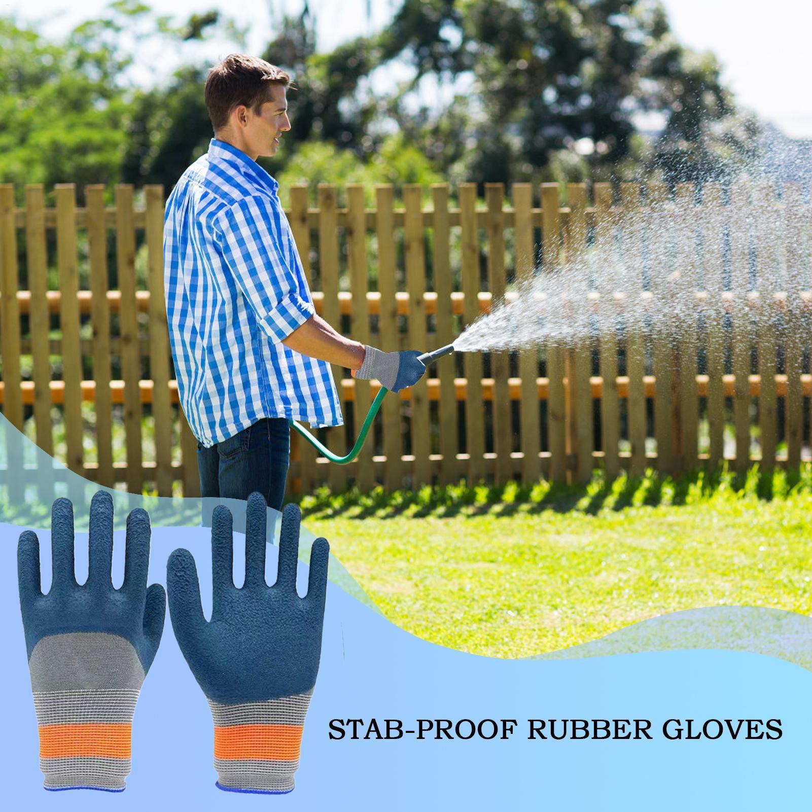 1pairs Gardening Gloves Thorn  - مراجعة Garden Gloves Thorn Proof وسعره