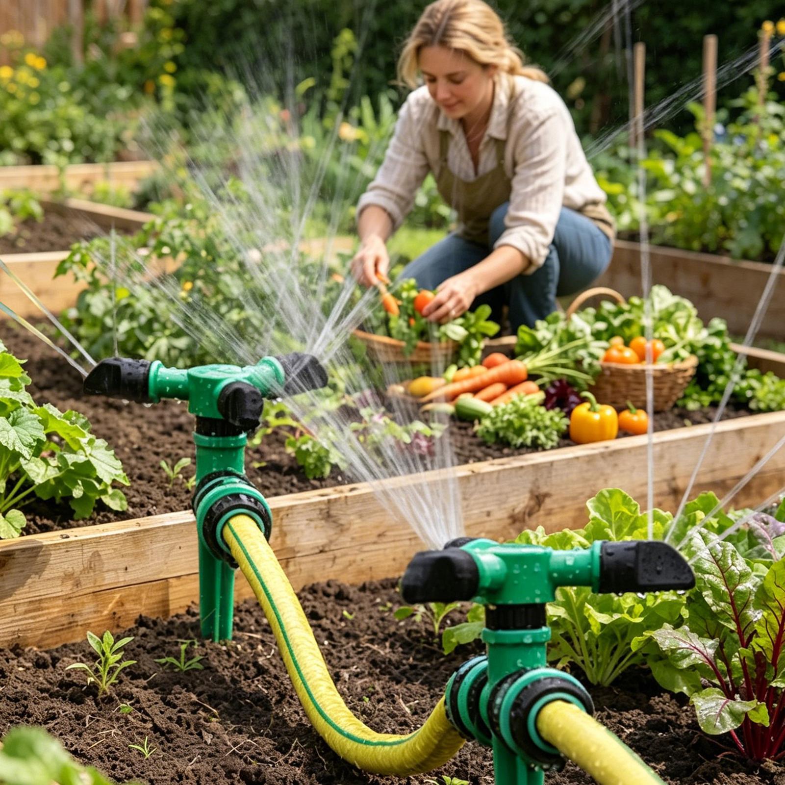 Automatic Rotating Water Sprin - مراجعة Gardening Tools Gifts وسعره