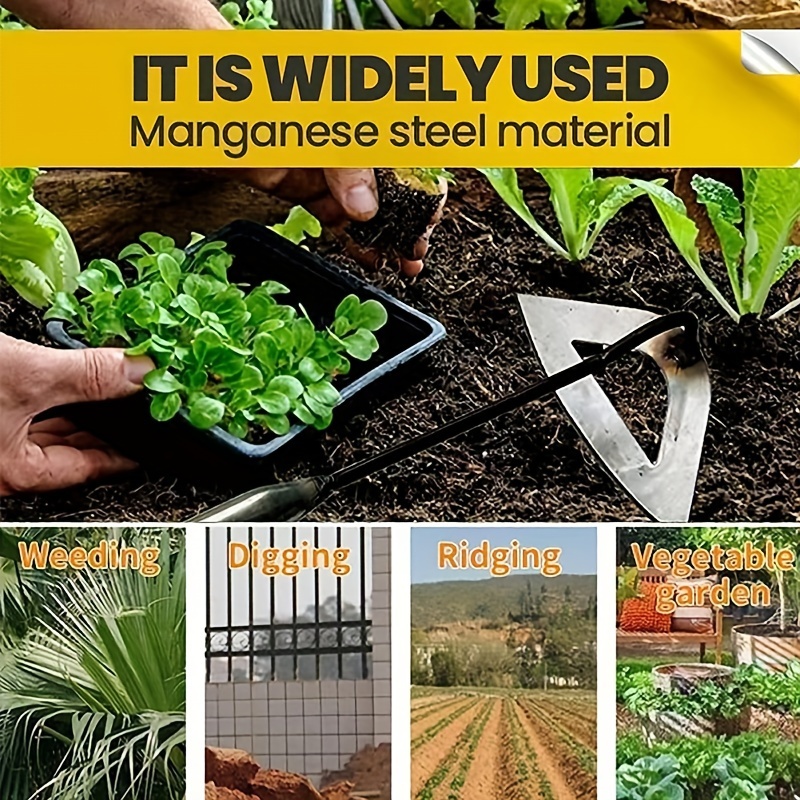 Garden Hoe Tools, All-Steel Ha - مراجعة Gardening Tools Edger وسعره