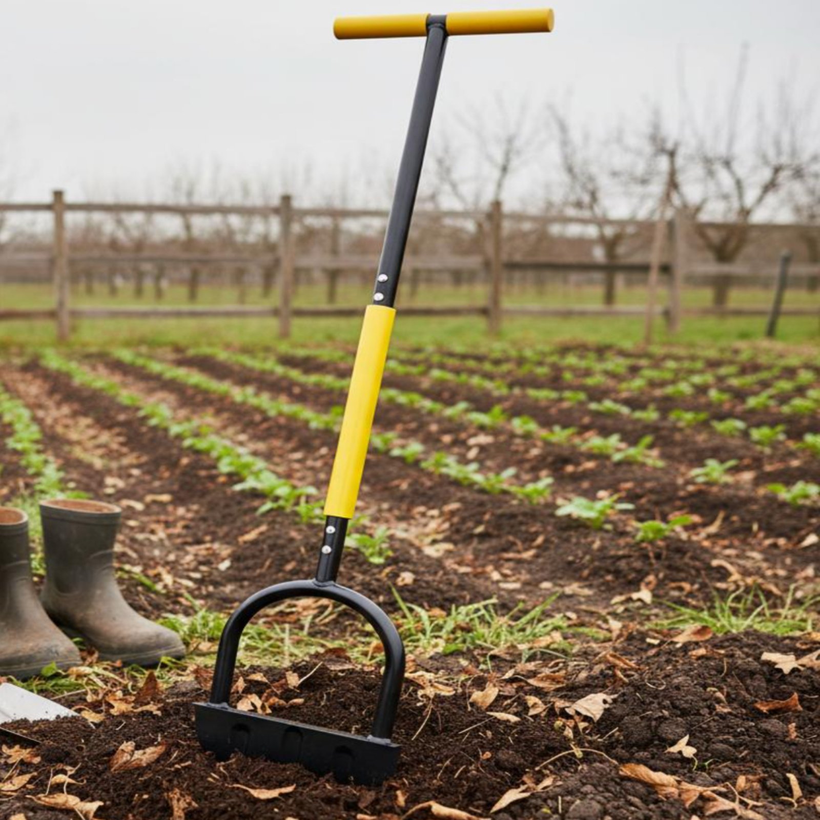 Manual Lawn Aerator Sturdy Dut - مراجعة Gardening Tools Edger وسعره