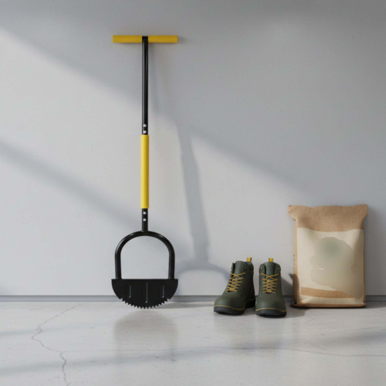 Manual Lawn Aerator Sturdy Dut - مراجعة Gardening Tools Edger وسعره