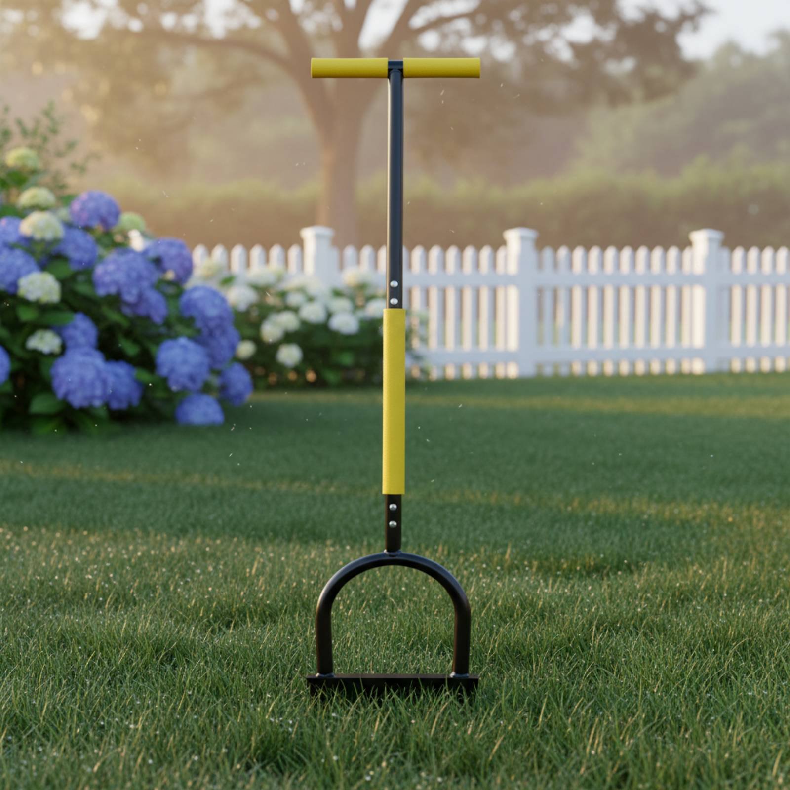 Manual Lawn Aerator Sturdy Dut - مراجعة Gardening Tools Edger وسعره