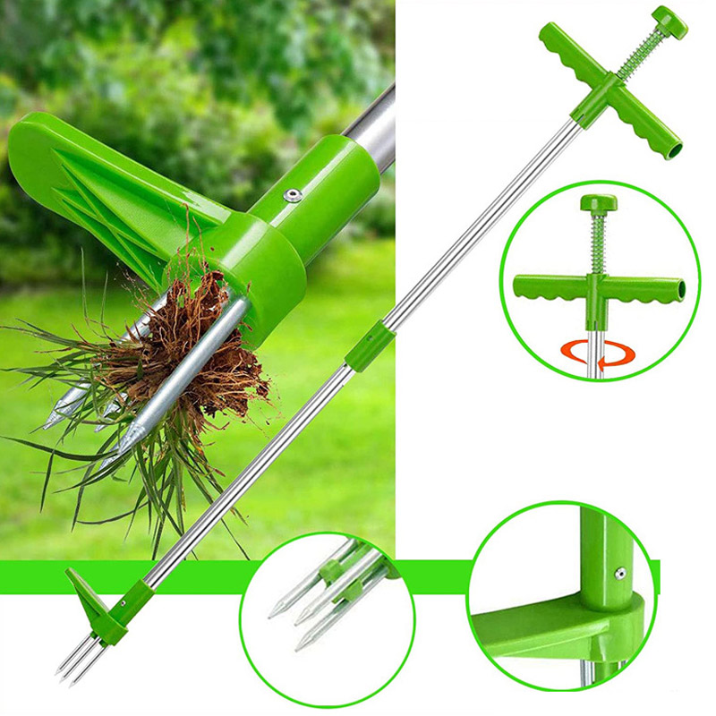 Portable Long Handle Weed Remo - مراجعة Gardening Tools To Remove Weeds وسعره