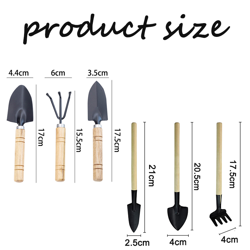 3Pcs Mini Gardening Tool Set w - مراجعة Gardening Tools Set وسعره