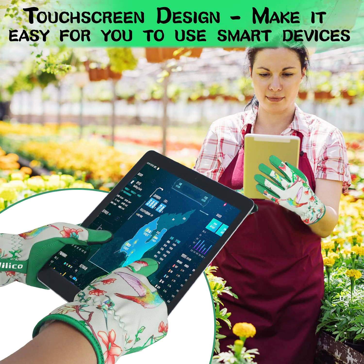 Gardening Gloves for Women Bre - مراجعة Garden Gloves Thorn Proof وسعره