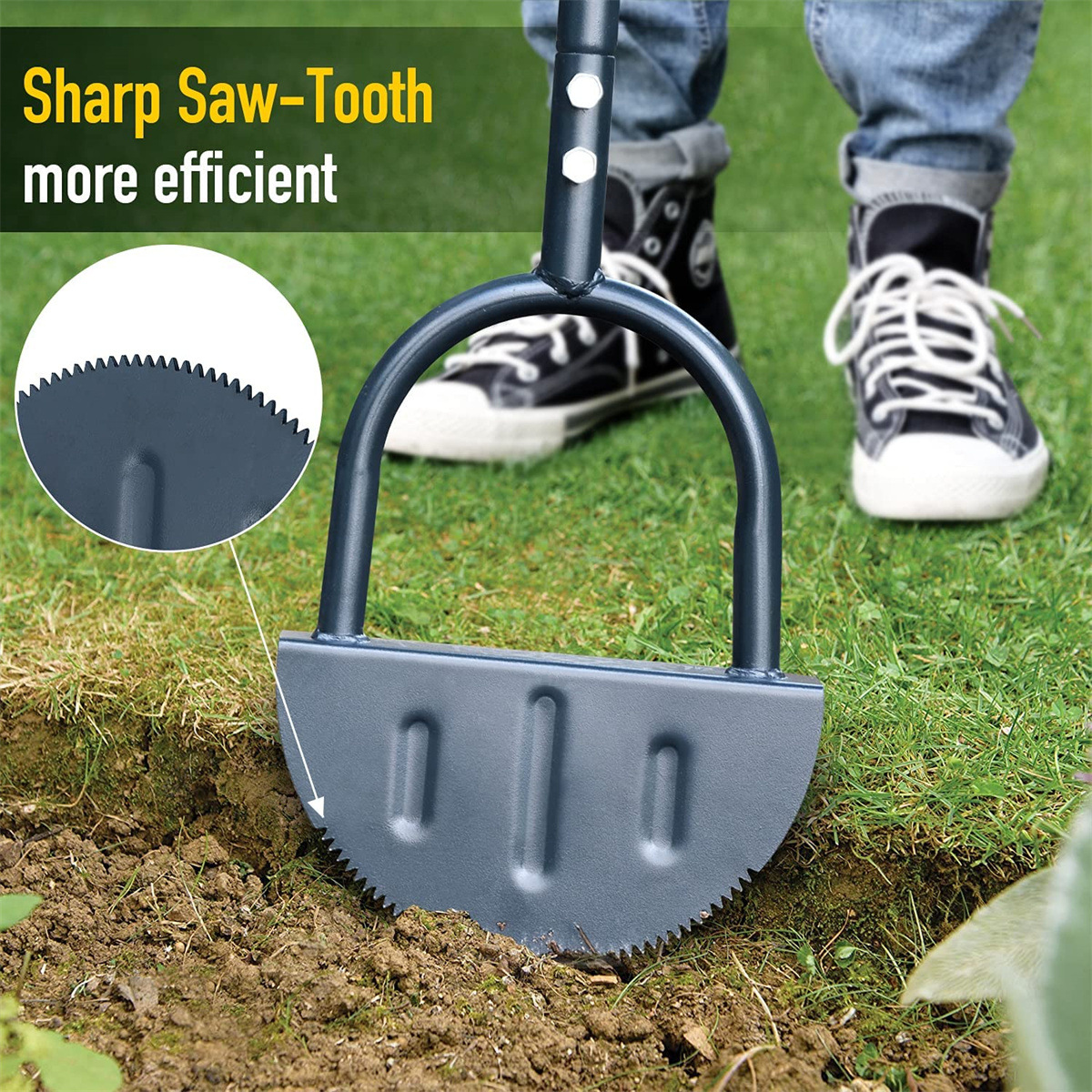 Manual Lawn Edging Tool Grass  - مراجعة Gardening Tools Edger وسعره