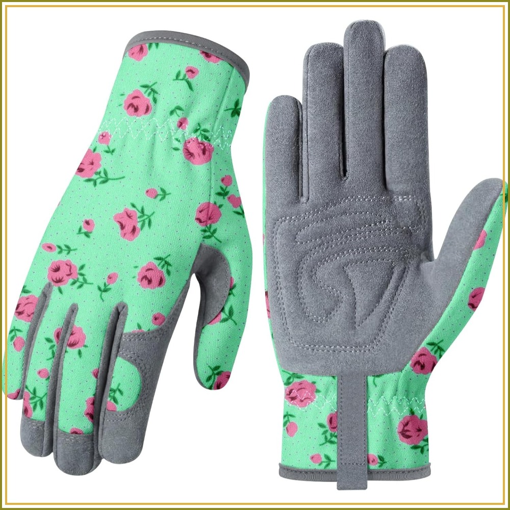 Gardening Gloves for Women, Br - مراجعة Garden Gloves Thorn Proof وسعره