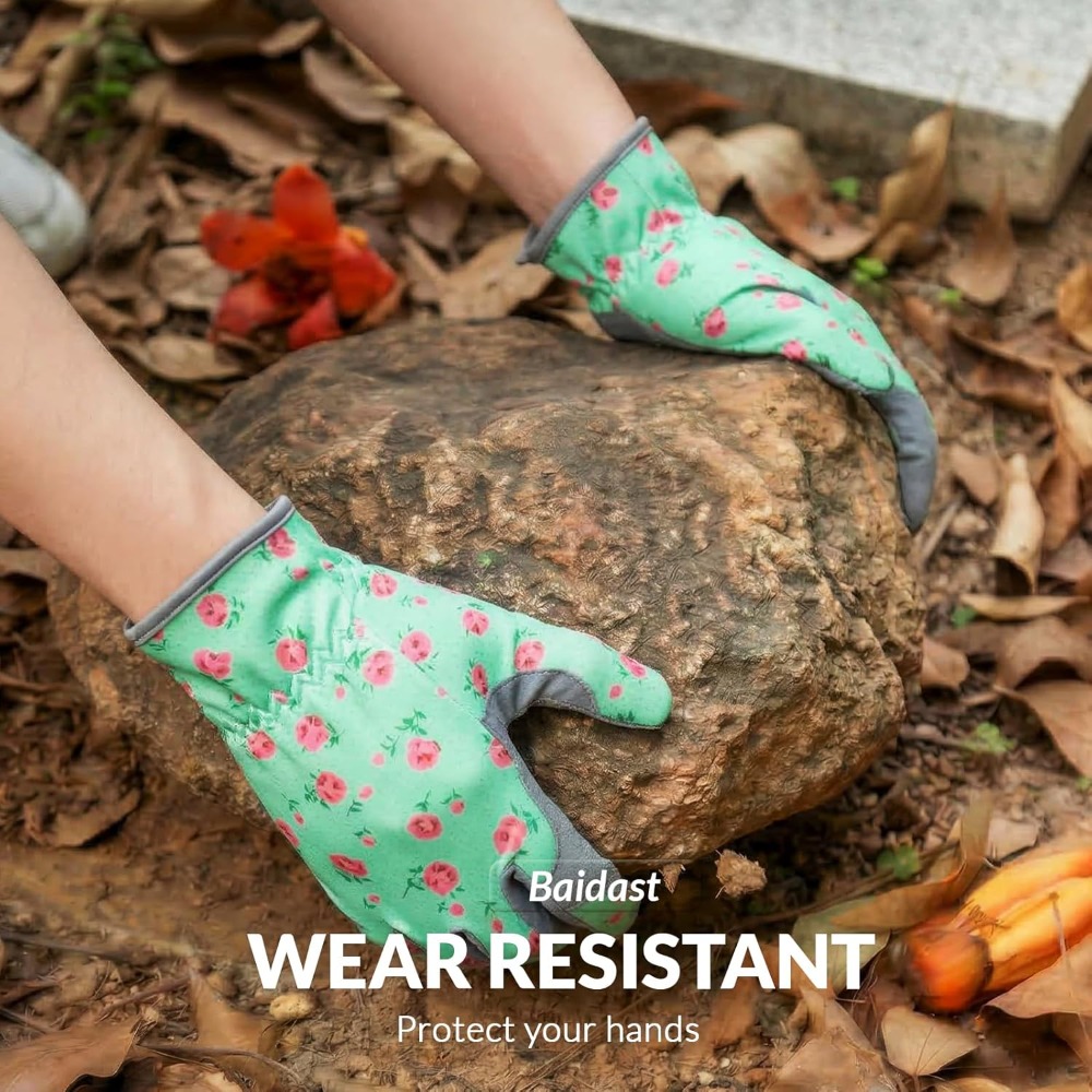 Gardening Gloves for Women, Br - مراجعة Garden Gloves Thorn Proof وسعره