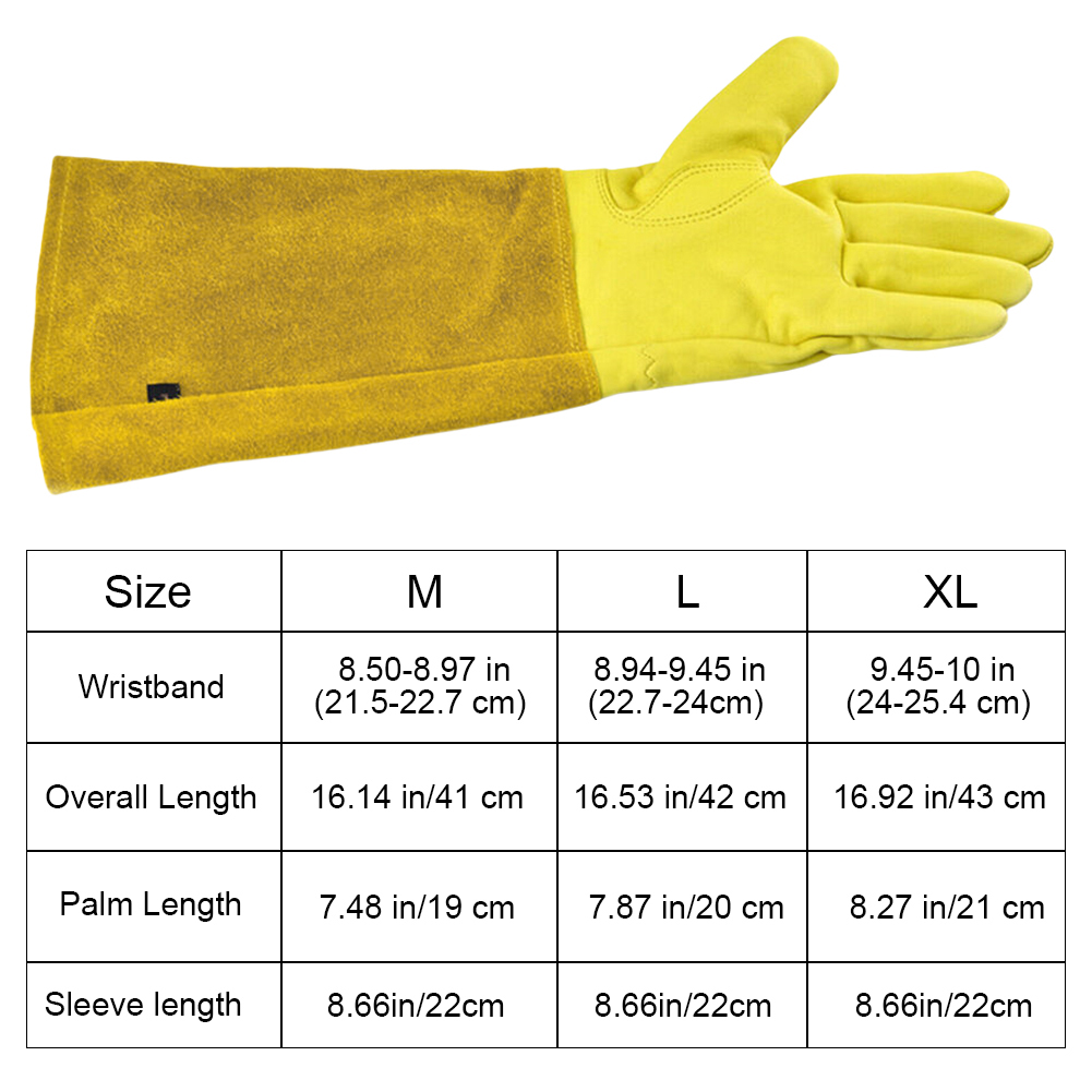 1 Pair Long Thorn Proof Garden - مراجعة Garden Gloves Thorn Proof وسعره