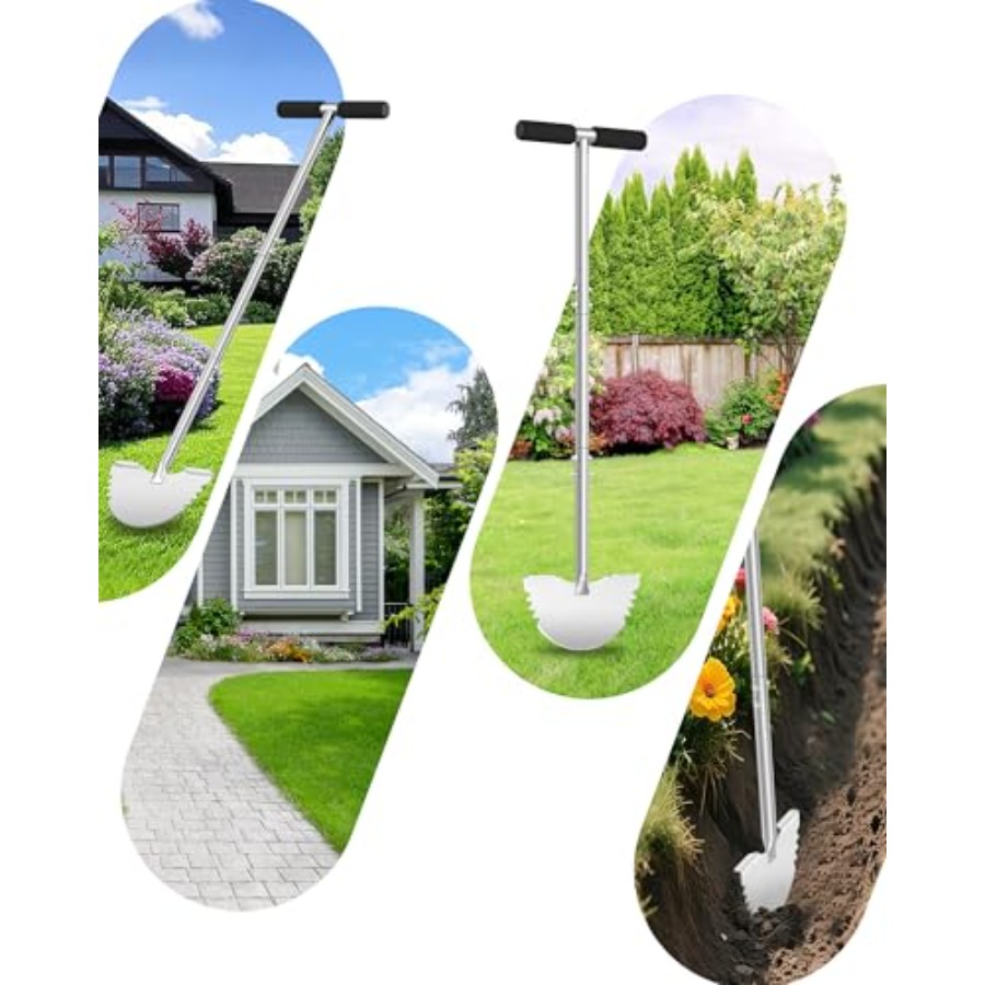Serrated Edger Lawn Tool - Hal - مراجعة Gardening Tools Edger وسعره