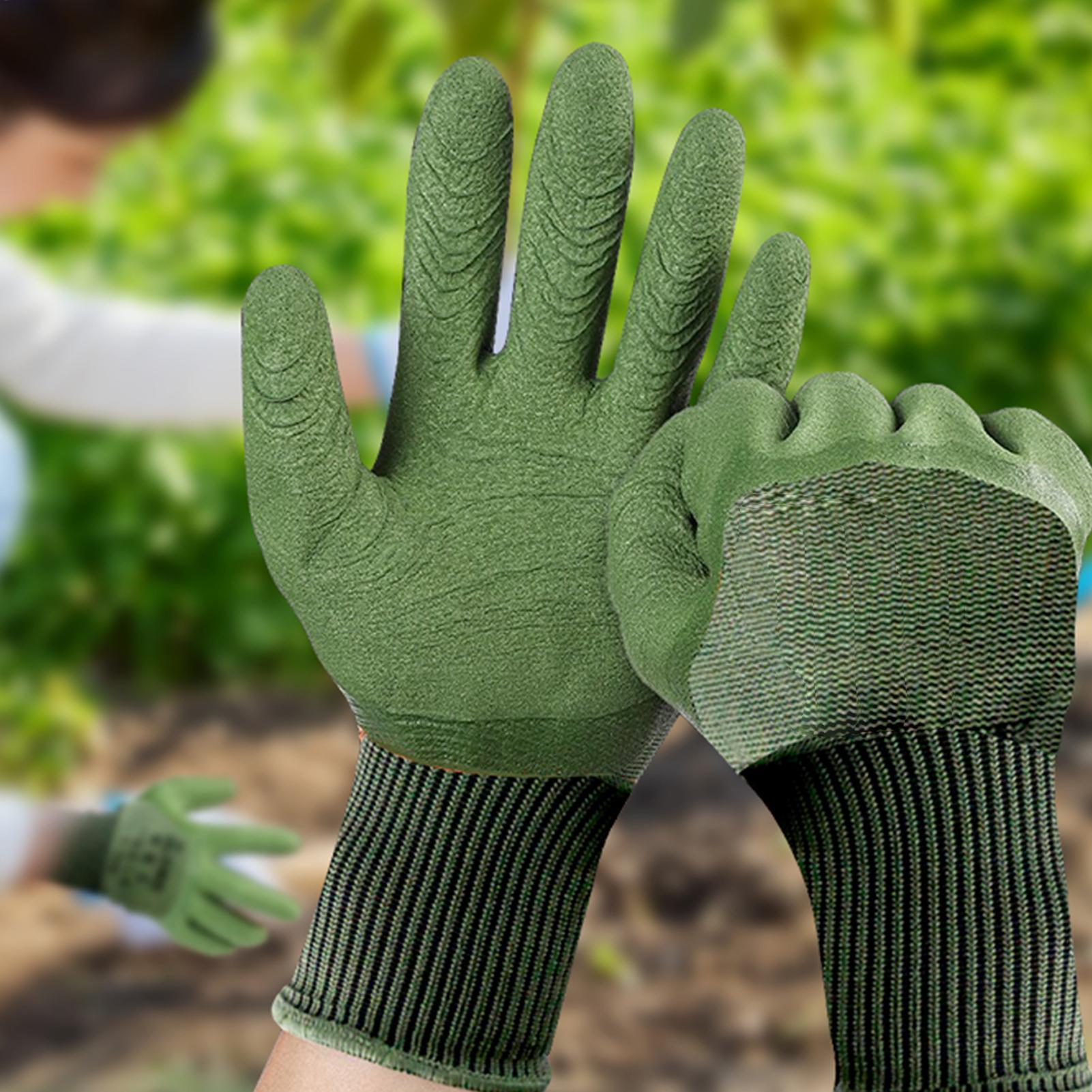 Gardening Yard Gloves Children - مراجعة Garden Gloves Thorn Proof وسعره