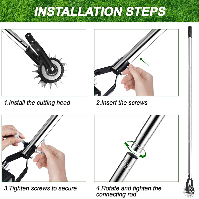 Wheel Rotary Edger Lawn Tool,  - مراجعة Gardening Tools Edger وسعره