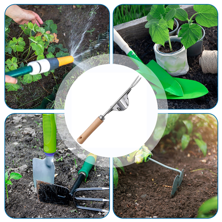 Manual Weed Puller Tool Stainl - مراجعة Gardening Tools To Remove Weeds وسعره