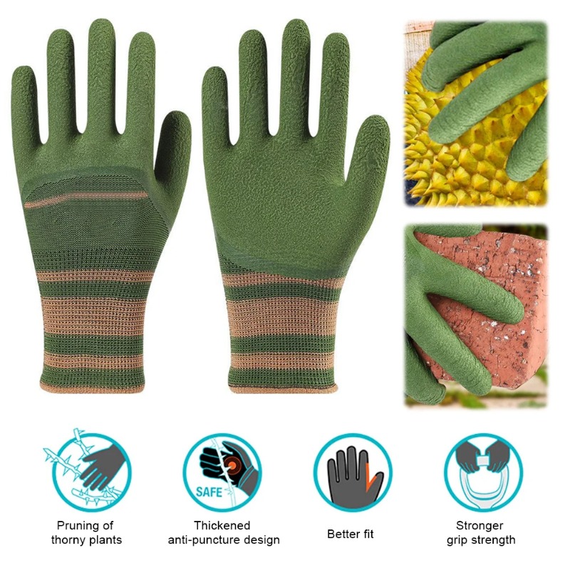 1/2pairs Gardening Gloves Thor - مراجعة Garden Gloves Thorn Proof وسعره