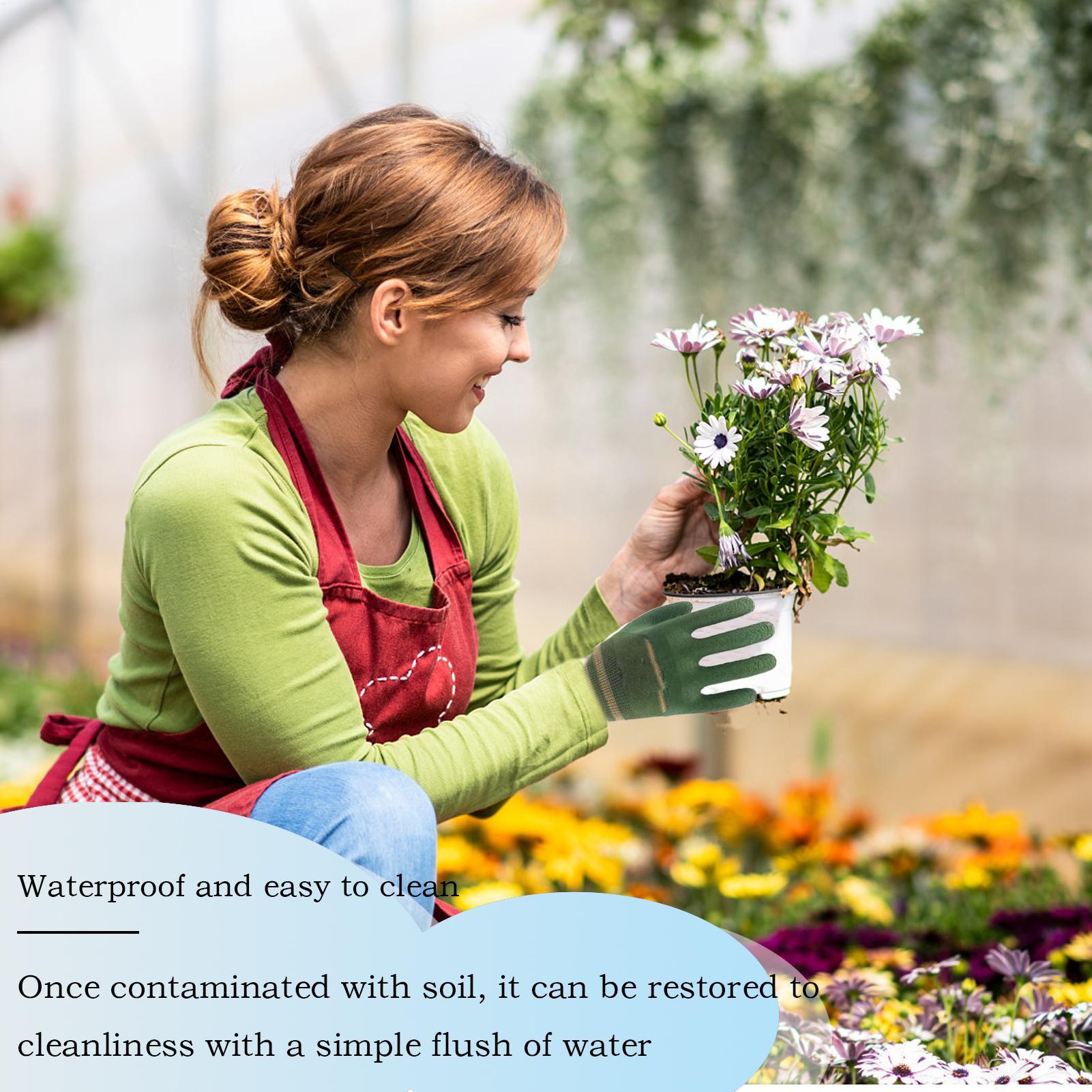 Thorn-Proof Gardening Weeding  - مراجعة Garden Gloves Thorn Proof وسعره