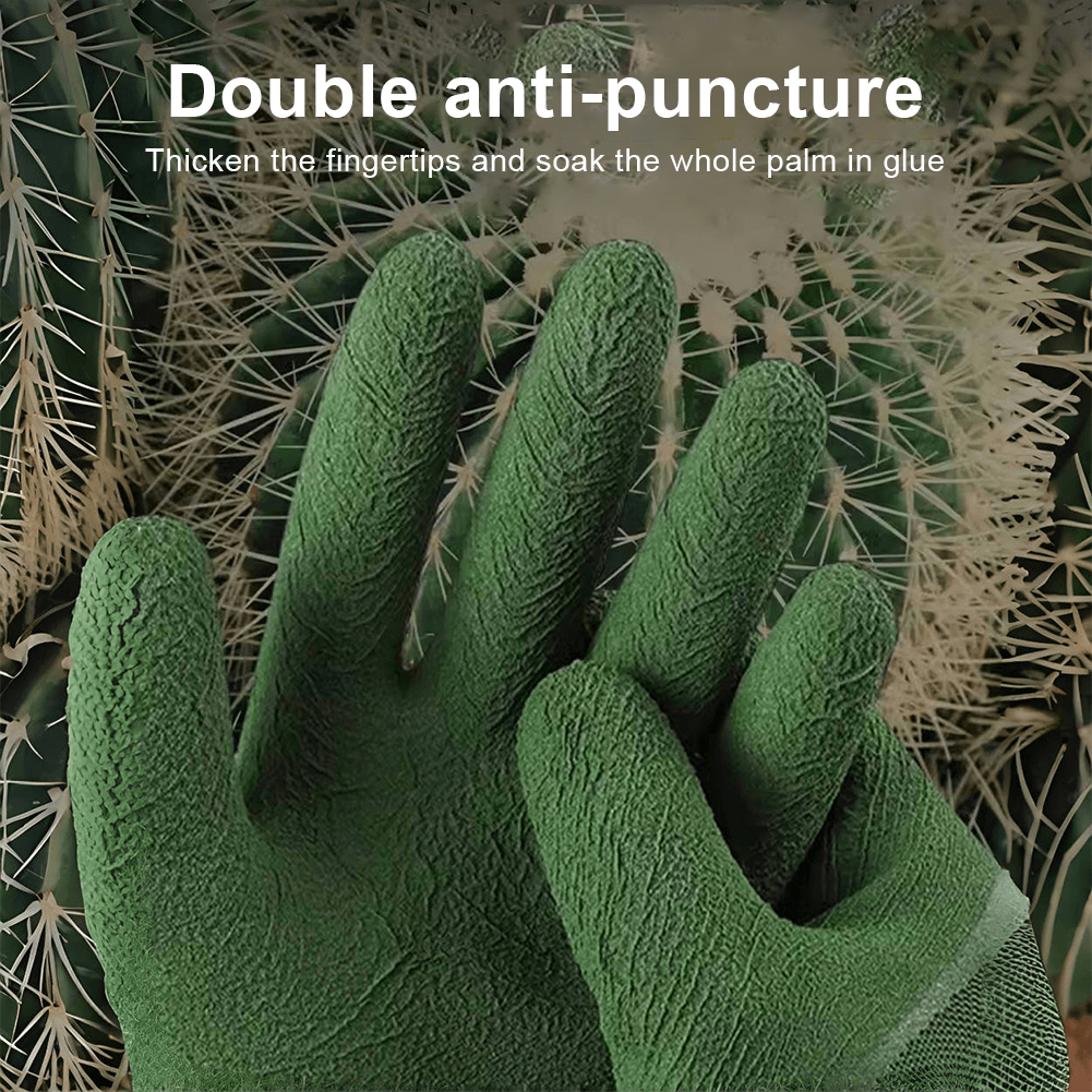 1/2pairs Gardening Gloves Thor - مراجعة Garden Gloves Thorn Proof وسعره