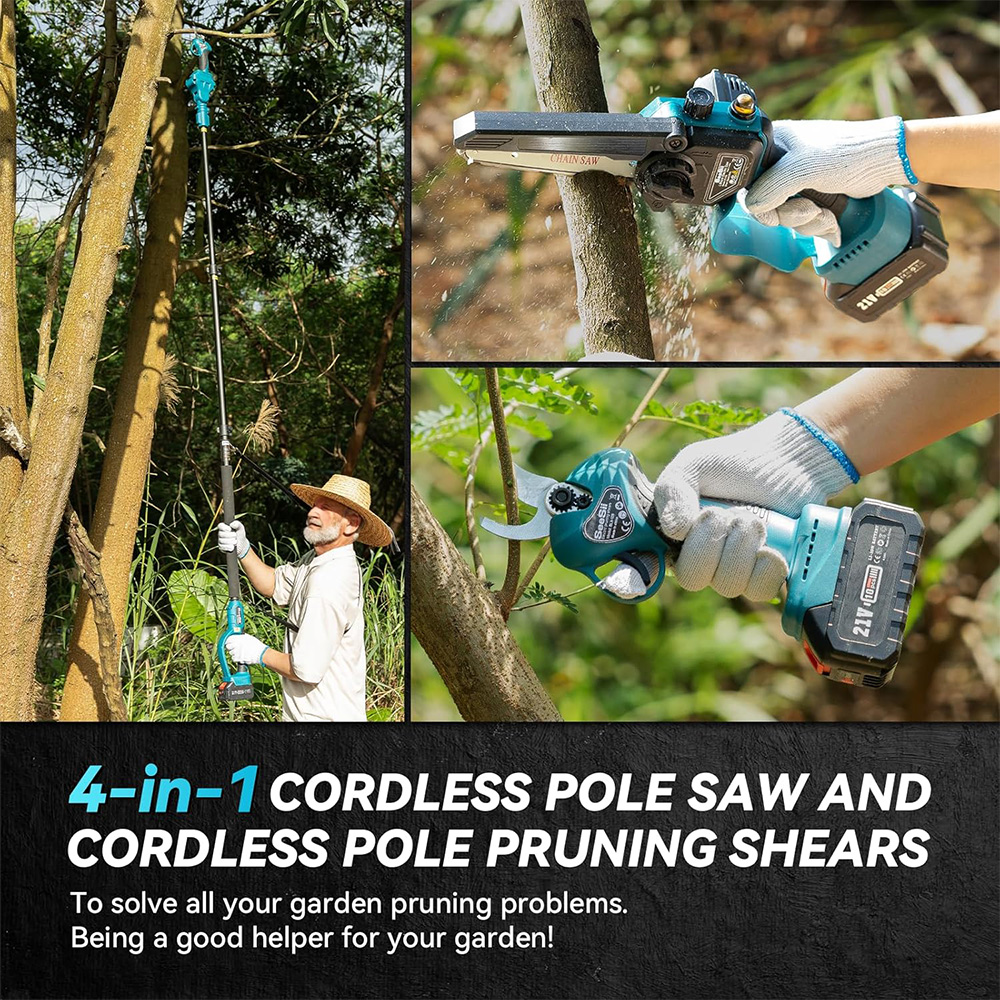 Seesii 3-in-1 Brushless Telesc - مراجعة Gardening Tools On Sale وسعره