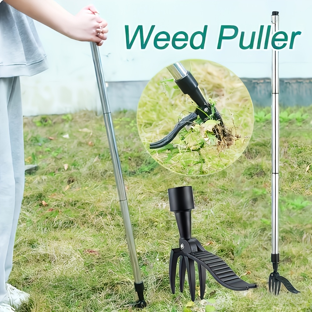 1pc Heavy-Duty Metal Vertical  - مراجعة Gardening Tools To Remove Weeds وسعره