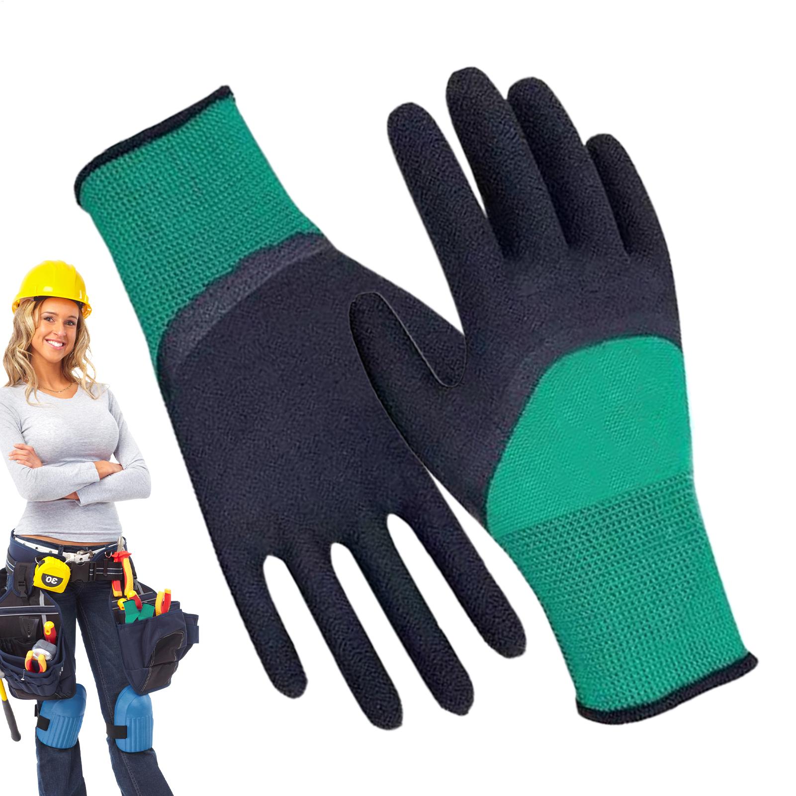 1 pair Womens Gardening Gloves - مراجعة Garden Gloves Thorn Proof وسعره