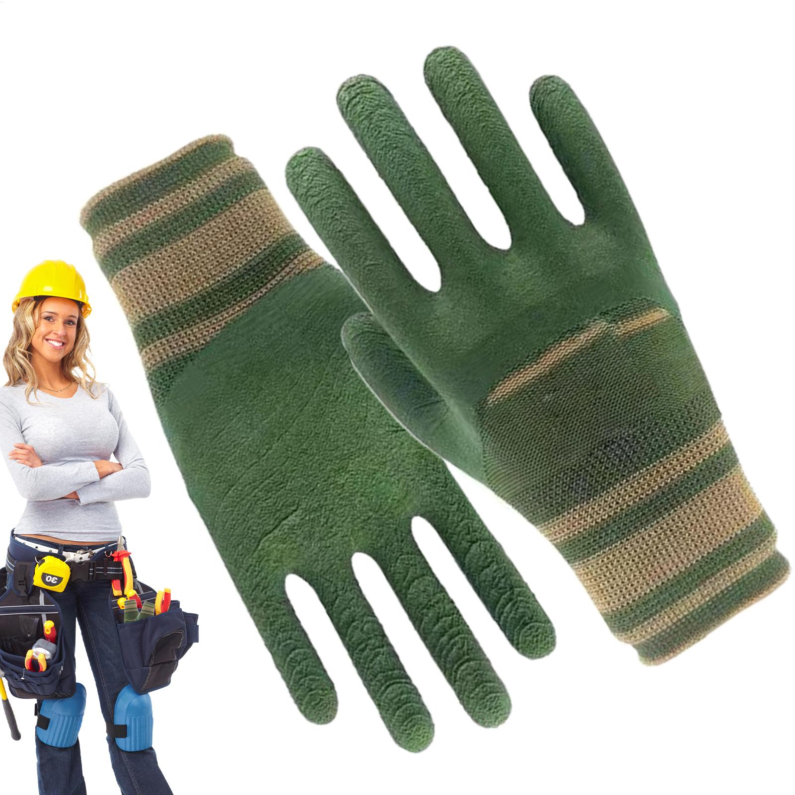 1 pair Womens Gardening Gloves - مراجعة Garden Gloves Thorn Proof وسعره