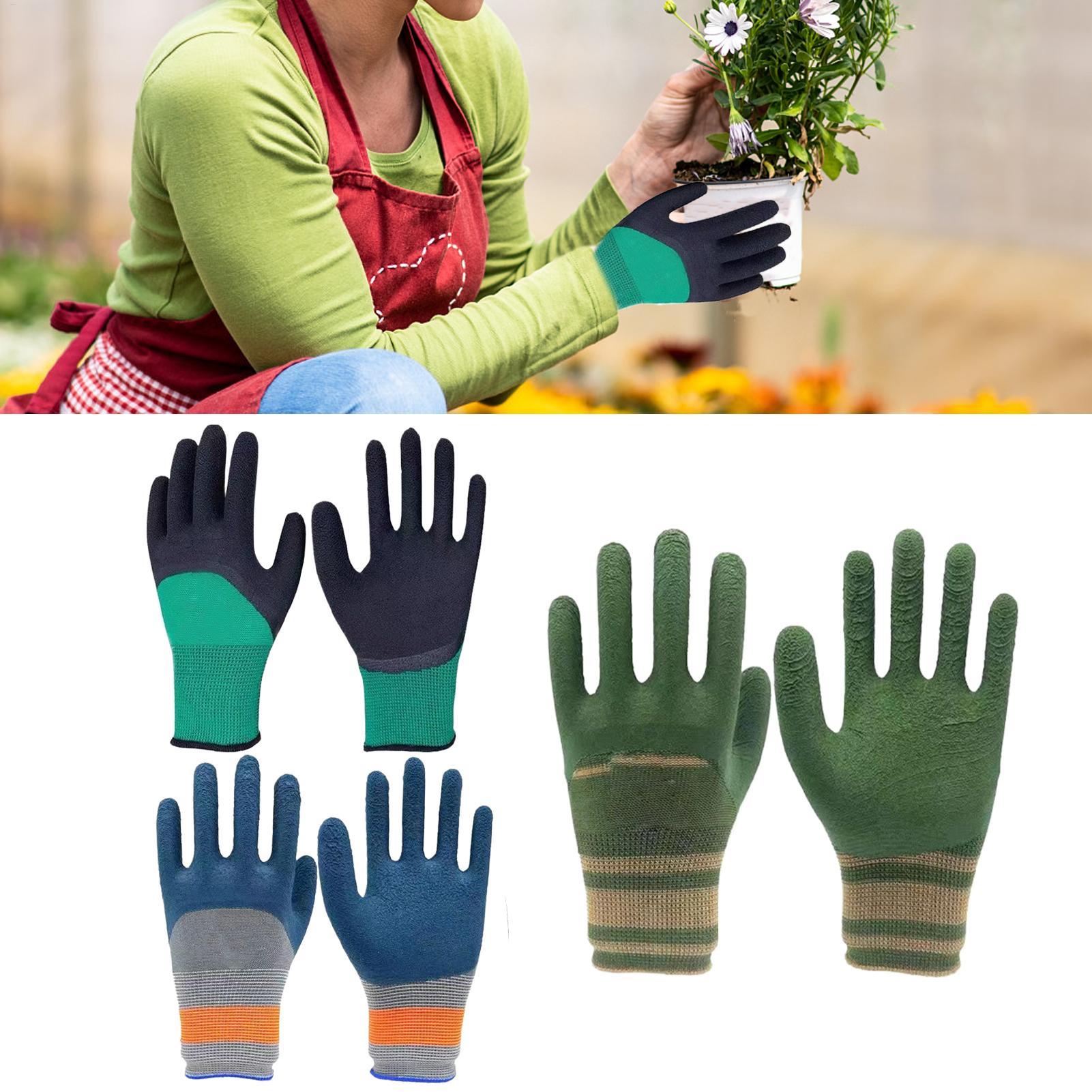 1 pair Womens Gardening Gloves - مراجعة Garden Gloves Thorn Proof وسعره