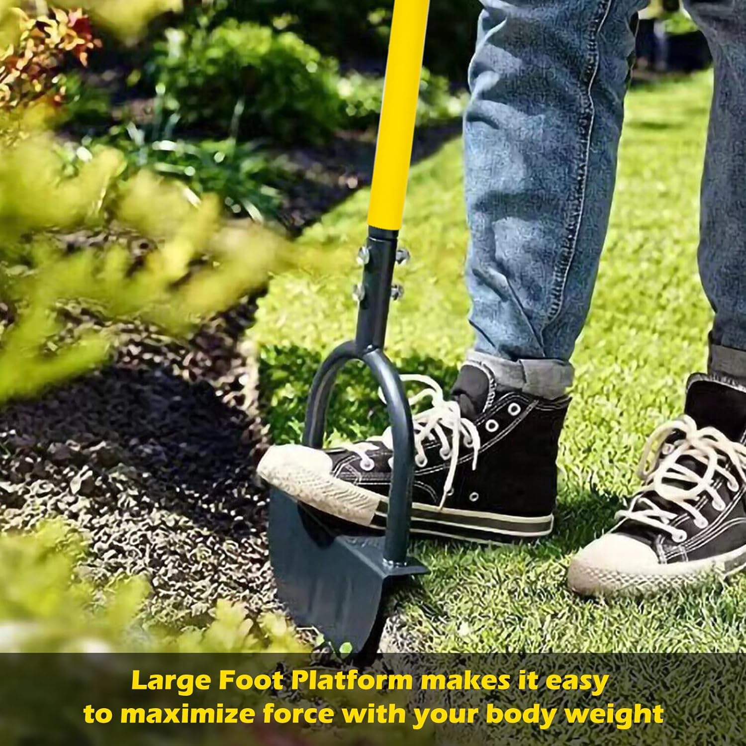 Half Moon Lawn Edger with Long - مراجعة Gardening Tools Edger وسعره