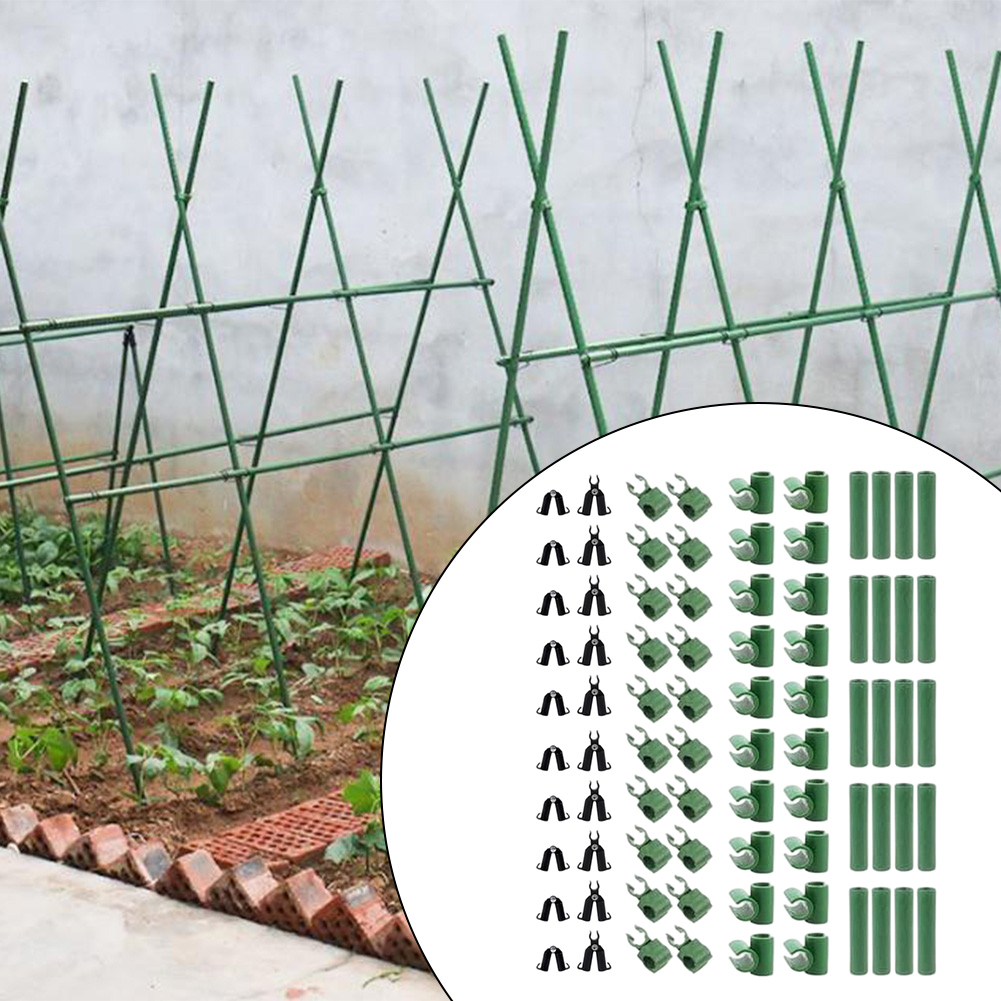 80pcs 11mm Garden Trellis Conn - مراجعة Gardening Tools Set وسعره