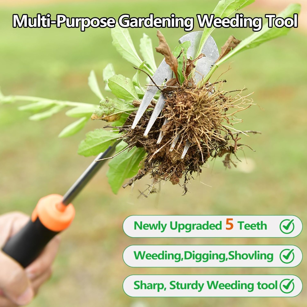 Newly Upgraded Stainless Steel - مراجعة Gardening Tools To Remove Weeds وسعره